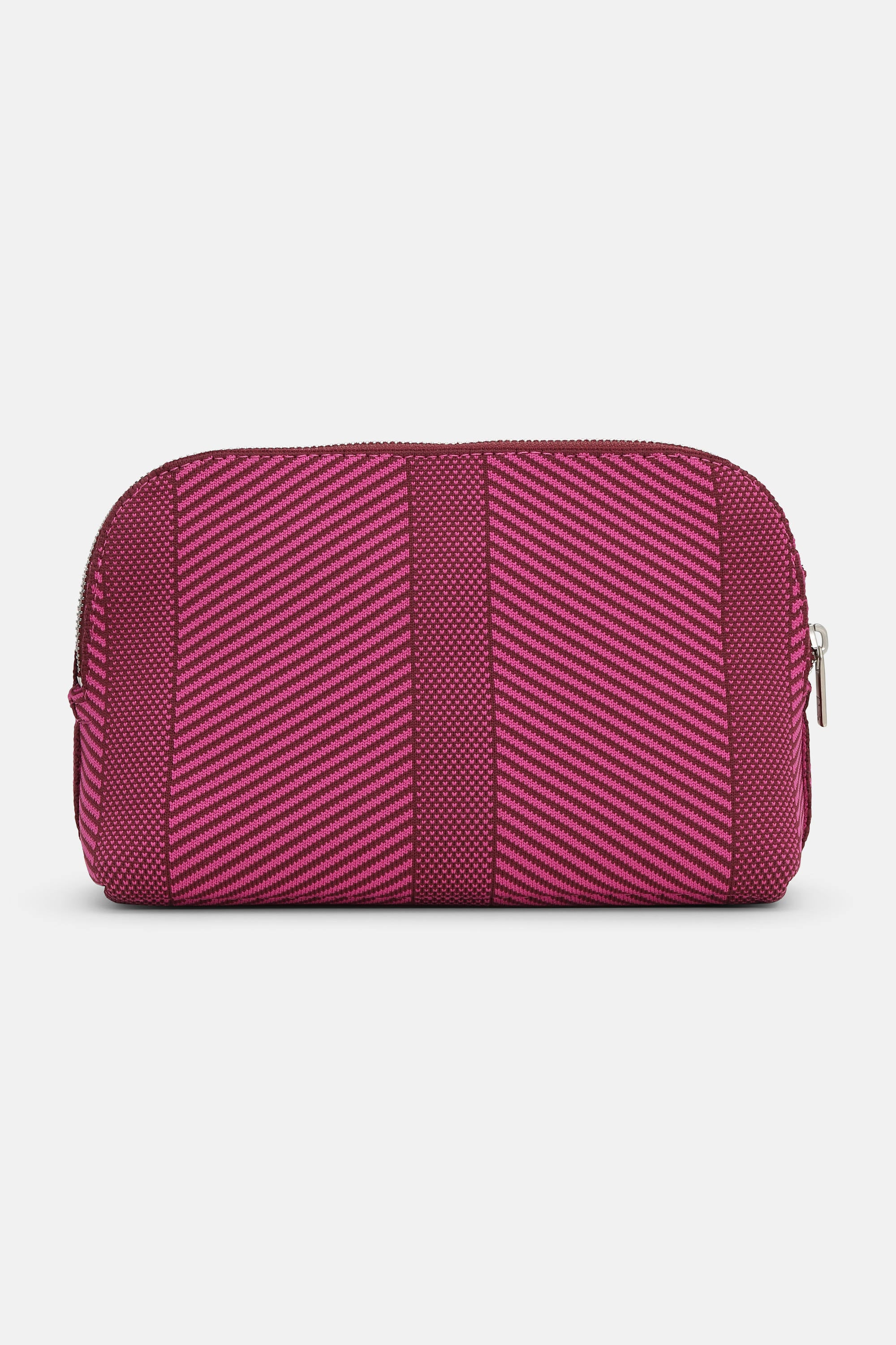 Knitted Makeup Bag - Opera Mauve Magenta Haze